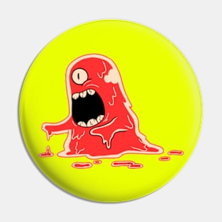 slimy monster Pin