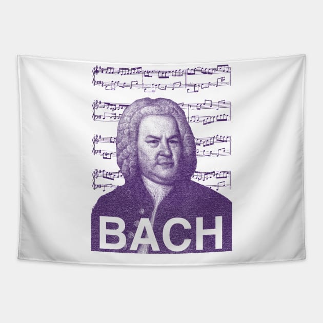 Johann Sebastian Bach Tapestry by FrozenCharlotte