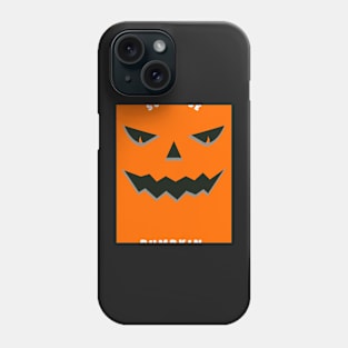 Pumpkin Face Phone Case