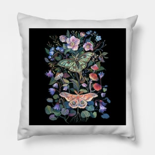 Moon Moth Pillow