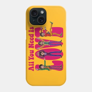 All You Need Is Love - Fuchsia Phone Case