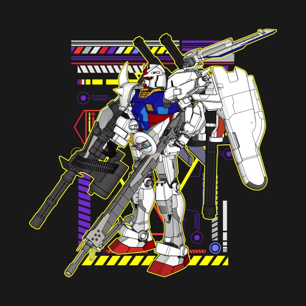 RX-78 Gundam by gblackid