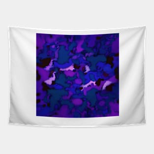 Deep depth blues Tapestry