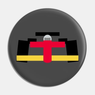 Formula racing driver - Germany Pin