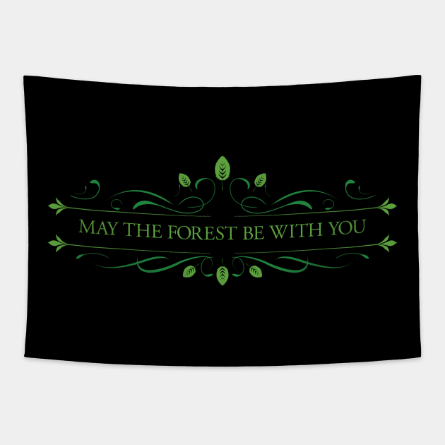 May the Forest Be with You Tapestry by SWON Design