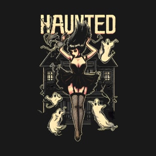 horror fan gift - haunted horror fan gift T-Shirt