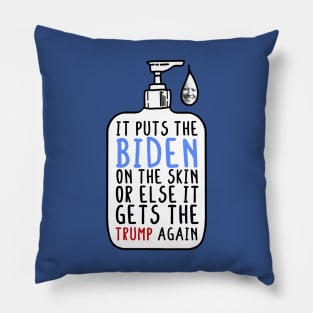 Silence of the Shams - Joe Biden 2020 - It Puts the Lotion on the Skin - Donald Trump 2020 Pillow