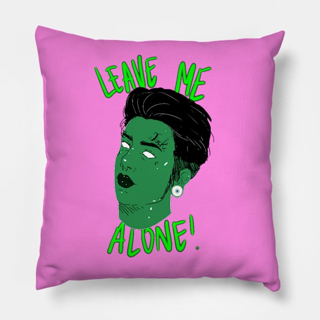 Alien boy Pillow by ultr4violett4