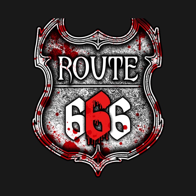 Route 666 I Road to Hell I Satanic  product by biNutz