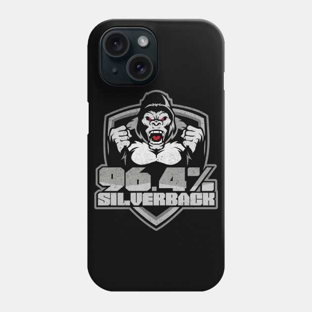 96.4% Silverback Gym Apparel Phone Case by BOEC Gear