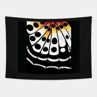 Butterfly Wing Collection - Spotted Orange Tapestry