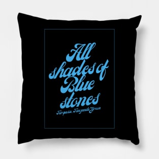 December birthday design, t-shirt design, pillow Design, tote bags, all shades of blue. Pillow