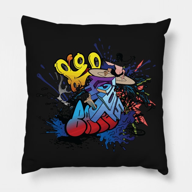 Graffiti Pillow by endi318