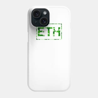 Ethereum Green Camo Phone Case