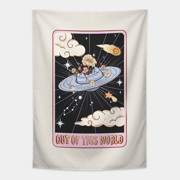 Out Of This World Tapestry by Nessanya