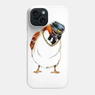 Macho Sparrow Bird Phone Case