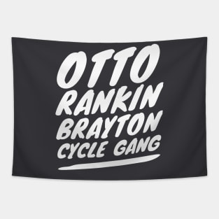 OTTO RANKIN BRAYTON CYCLE GANG GRAPHIC Tapestry