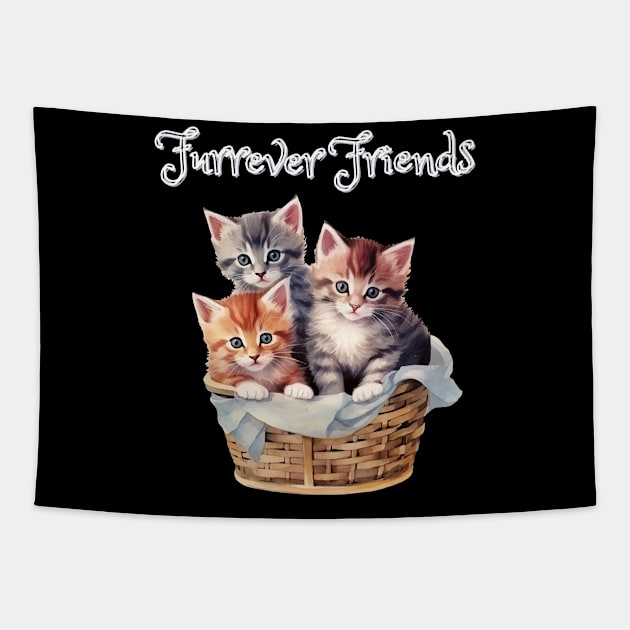 Furrever Friends Tapestry by Courtney's Creations