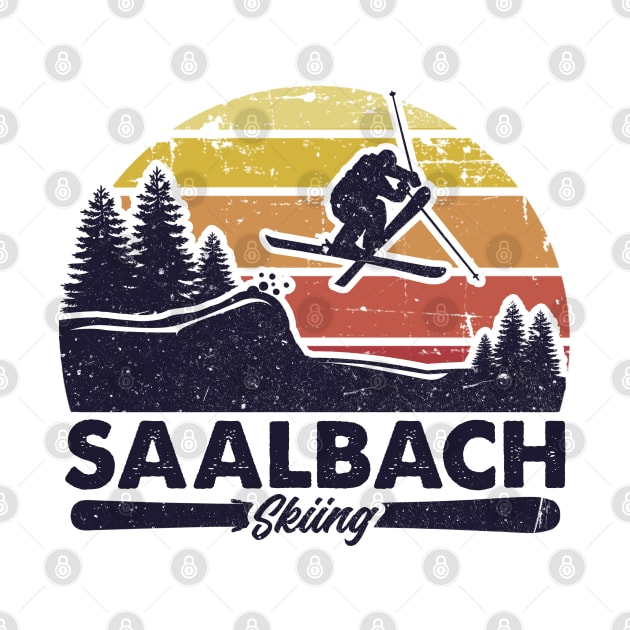 Saalbach mountain ski by SerenityByAlex