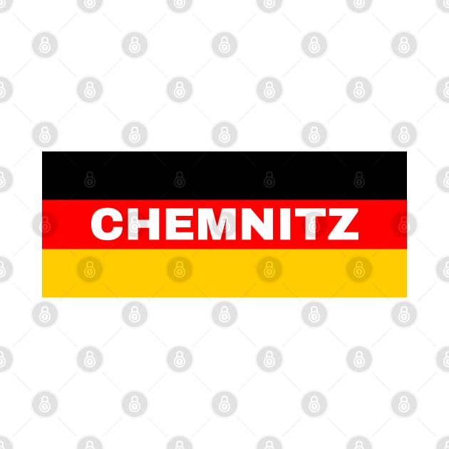 Chemnitz City in German Flag by aybe7elf