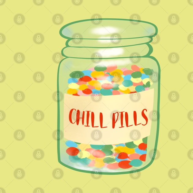 Bottle of chill pills by Mimie20