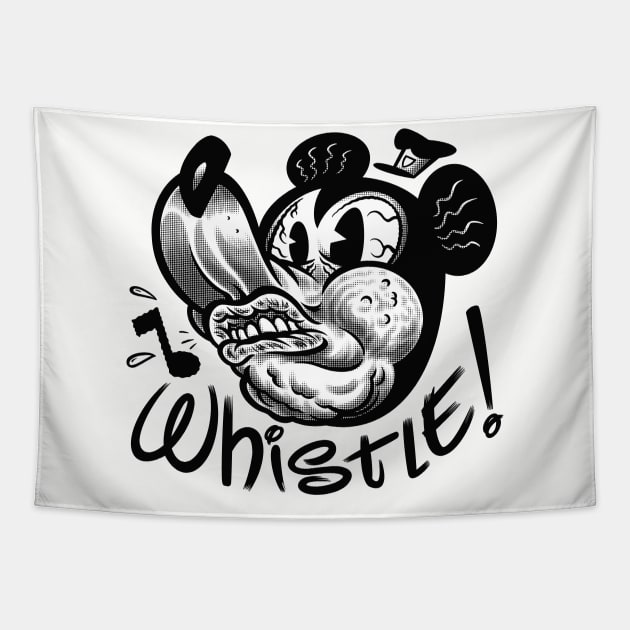 Whistle! Tapestry by GiMETZCO!
