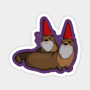 Gnome Otters Magnet