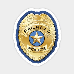 Railroad Police Magnet