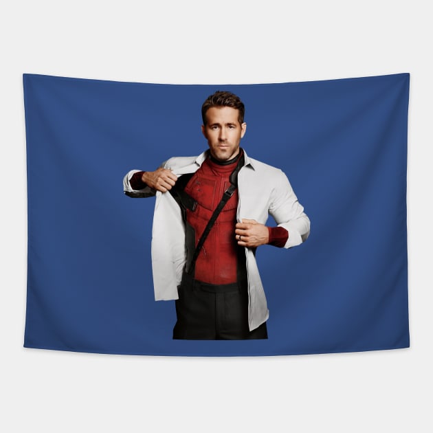 Classic Ryan Reynolds Tapestry by Devils Club