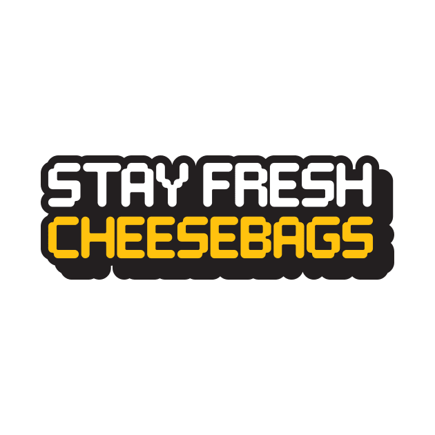 Stay Fresh Cheese Bags (8-Bit - Light) by jepegdesign