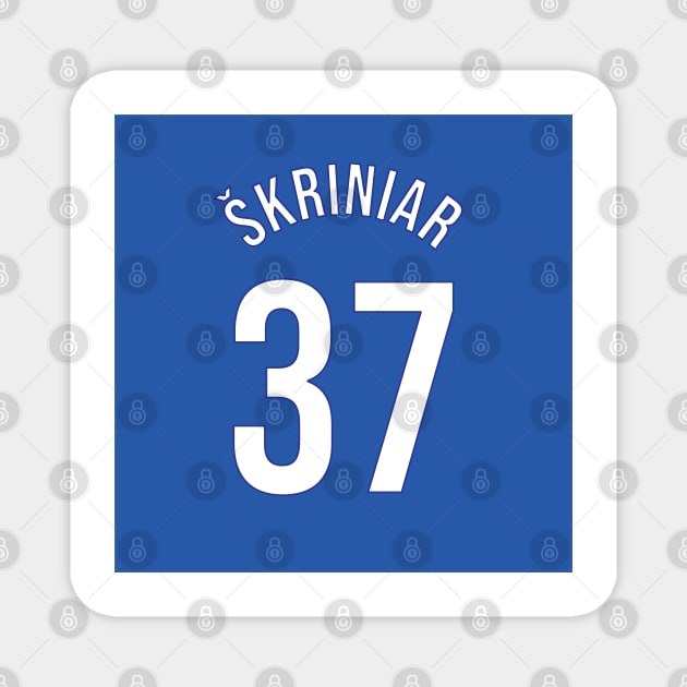 Škriniar 37 Home Kit - 22/23 Season Magnet by GotchaFace