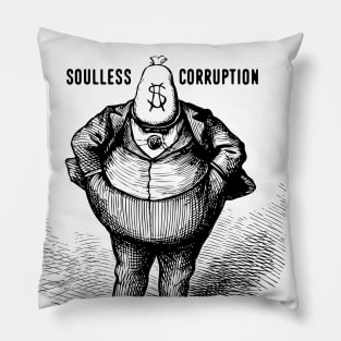 Soulless Corruption No. 1: The American Way Pillow