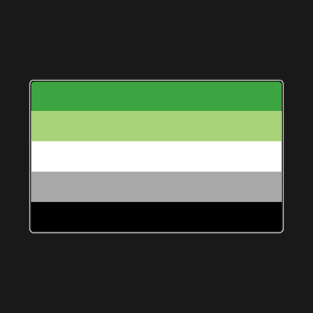 Aromantic Pride Flag T-Shirt