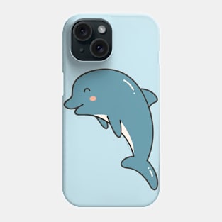 Cute Dolphin Doodle Phone Case