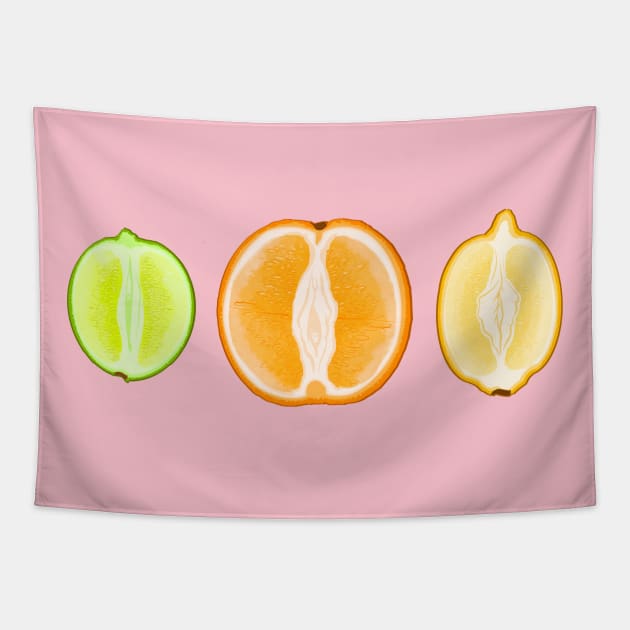 Citrussy Tapestry by LVBart