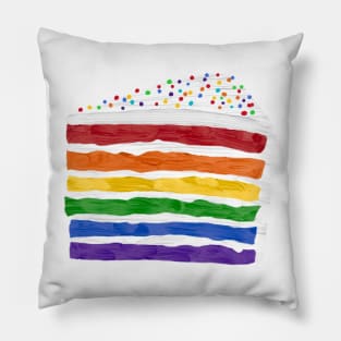 rainbow cake Pillow