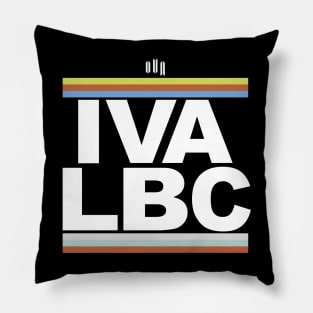 IVA LBC tee (white type version) Pillow