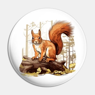 Squirrel Whisperer Pin