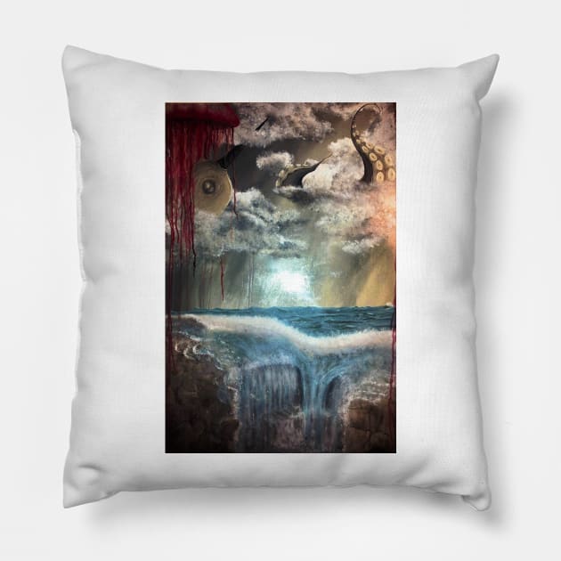 Opposite Day! Pillow by JT Digital