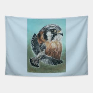 American Kestrel Tapestry