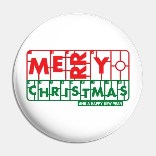 Model Christmas Pin