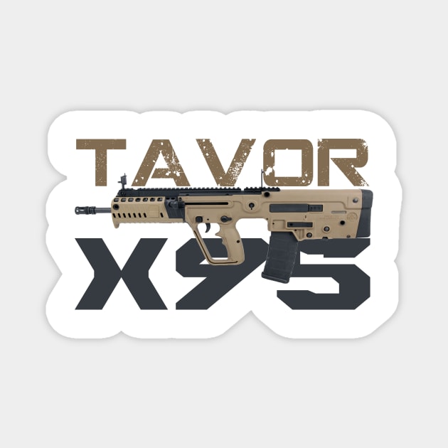 Rifle Tavor X95 Magnet by Aim For The Face