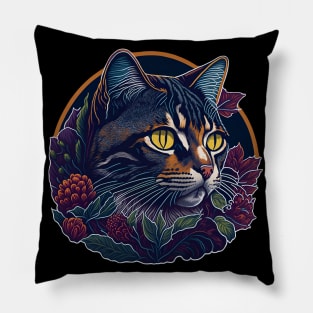 Cat Breed - American Shorthair Pillow