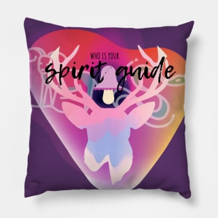 Spirit Guide Mushroom Pillow