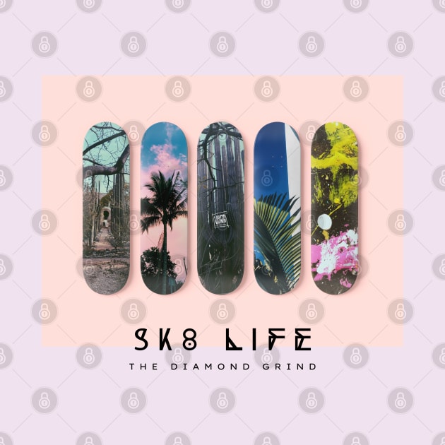 SK8 Life - The Diamond Grind by Stitch & Stride