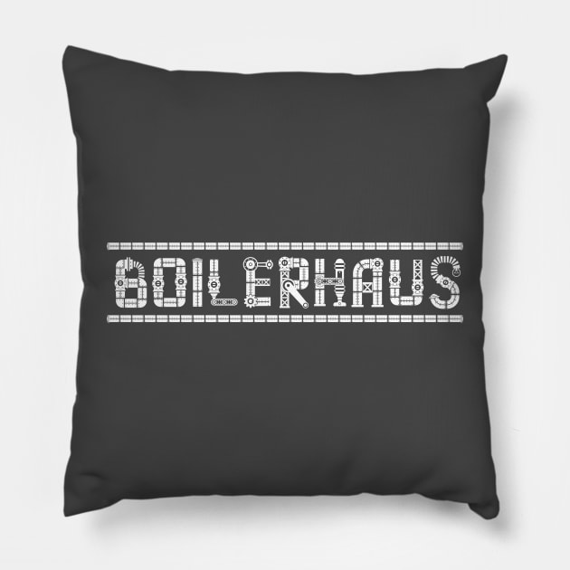 Boilerhaus Design 1 Pillow by theonlytexaspete