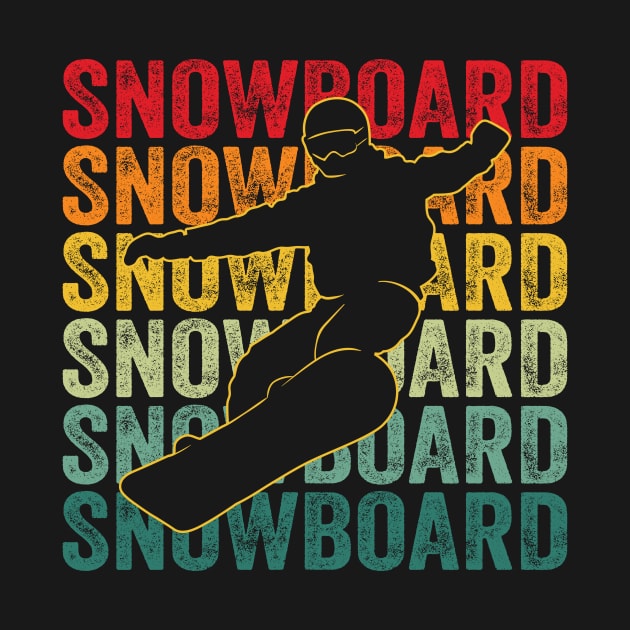 Snowboarding Gift For Snowboarders by Wakzs3Arts
