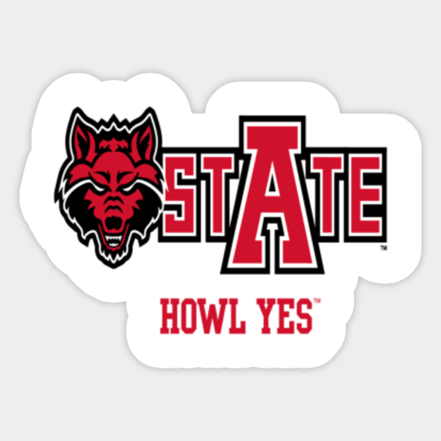 Arkansas State Red Wolves Ncaa Hoodie Ppaks28 Arkansas Sticker Teepublic