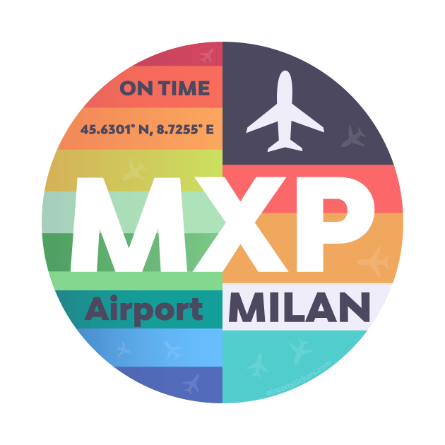 Milan MXP airport symbol by Woohoo