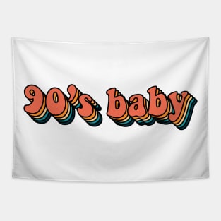 millennial design 90s baby tee Tapestry